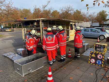 Gerätewagen Sanitätsdienst, Ausbildung, Fortbildung